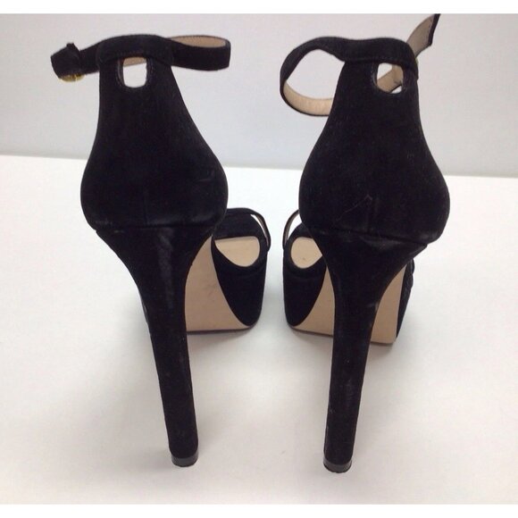 Stuart Weitzman Nudist Hollywood Heel in Black Size 10 MSRP $595 - Picture 8 of 15